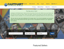 Tablet Screenshot of partmart.com